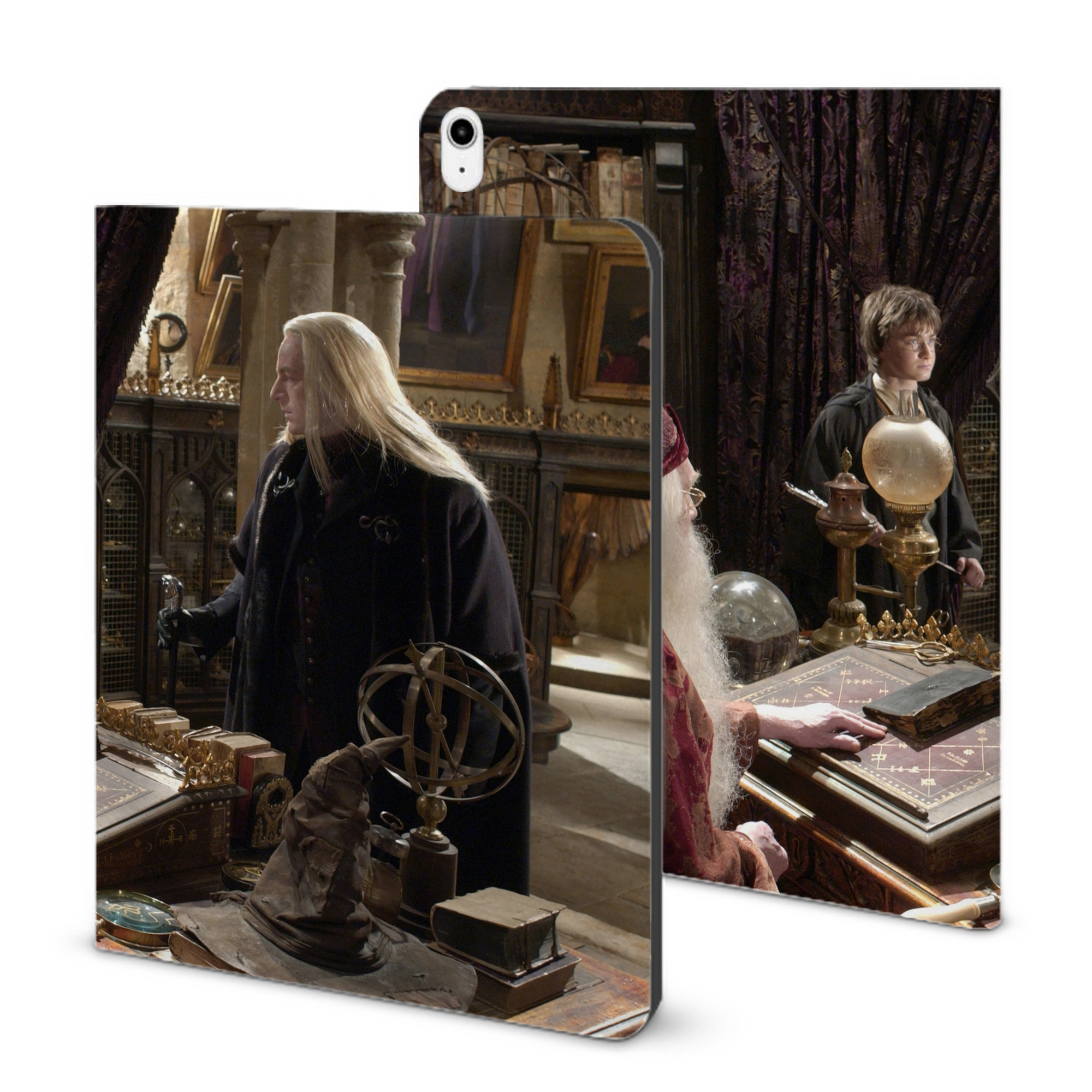 （画像用） Harry Potter ハリー・ポッターシリーズ IPadケース ペンホルダー付き ブックスタイルデザイン